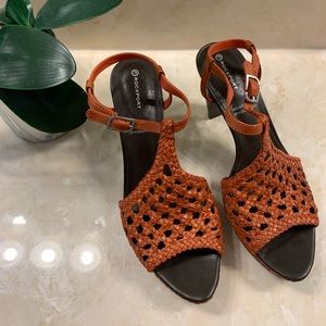 Rockport Leather Sandals Sz 9